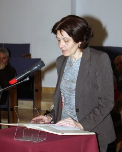 carmen jurando el cargo