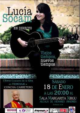 CONCIERTO Lucia Sócam dedicado a Concha Carretero b