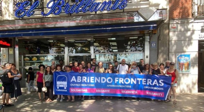 Caravana abriendo fronteras: las fronteras clandestinas de ayer y hoy, por Luz Modroño*