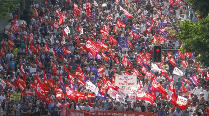 Las huelgas crecen un 20% con la inflación disparada a las puertas de la batalla salarial